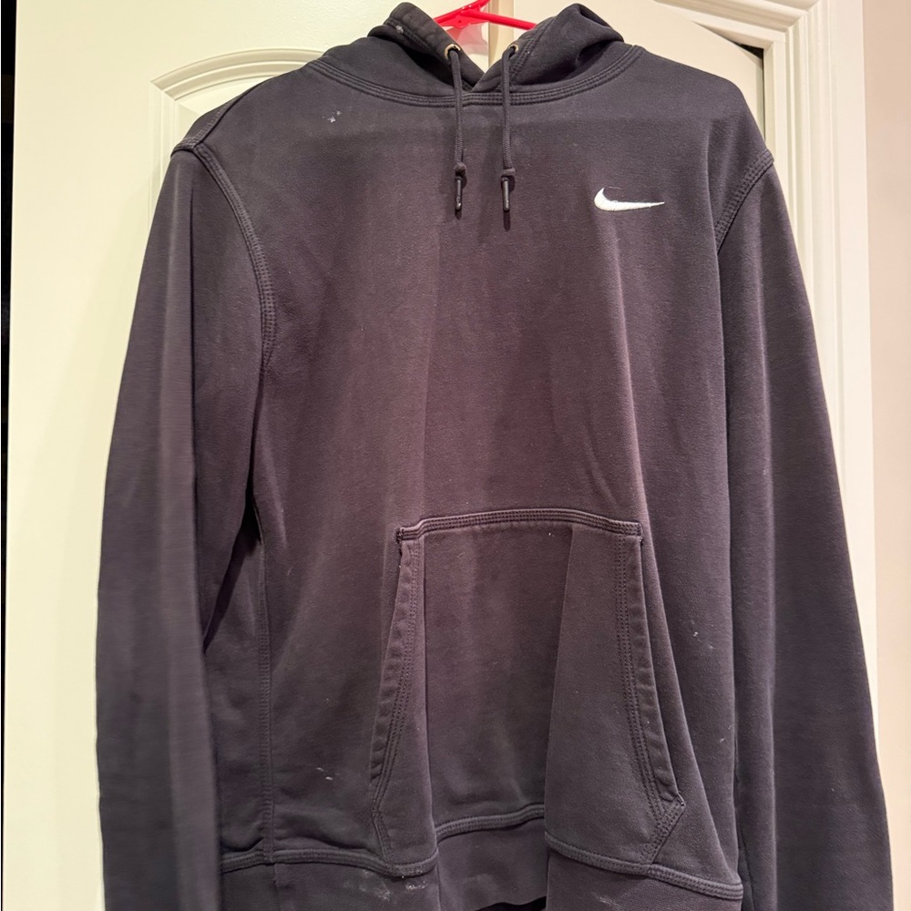 Nike Essential Pullover Hoodie with White Swoosh